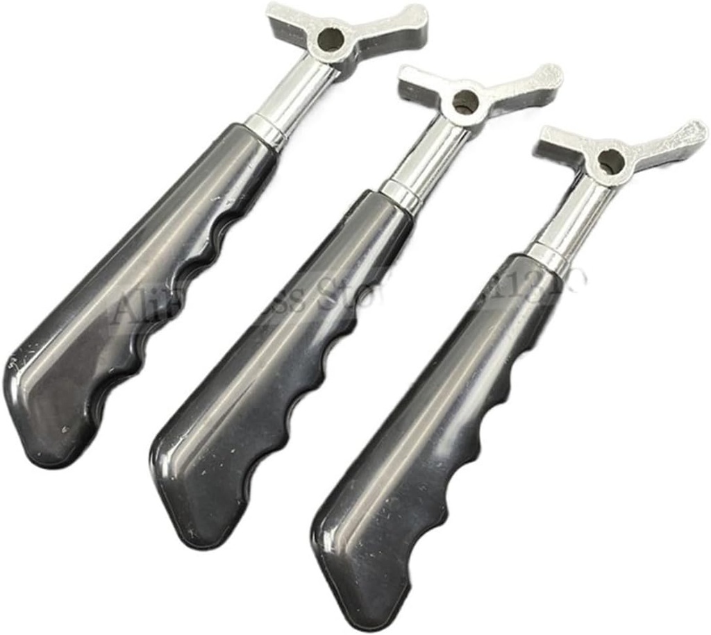 3 In 1 Black Color Handle Cranks New Fittings Special Hand Levers For BQL Soft Ice Cream Machine Accessories