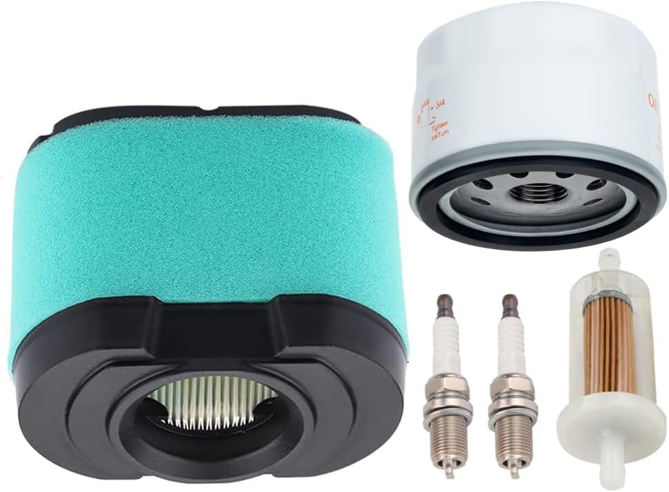 792105 Air Filter 696854 492932S Oil Filter for BS 593435 593240 20hp 24hp 26hp 23hp Exntended Life Series D170 Z245 MIU11515 GY21057 Lawn Mower