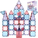 Little Pi Frozen Magnetic Tiles 3 Year Old Girl Gifts 5 Year Old 4 Year Old Girl Birthday Gifts Princess Toys Magnet Tiles Building Blocks Castle Age 3 4 5 6 7 8
