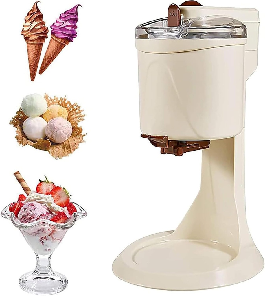 Fully Automatic Ice Cream Machine for Children, Yogurt, Soft Ice Cream, Fruit Freezer and Fruit Spread