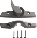 Window Locks & latches for Andersen, Window sash Lock, Sash Lock and Keeper for 1968 to Present (Stone Color)