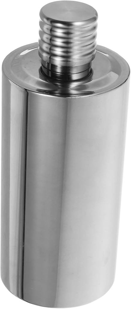 ABOOFAN Stylish 500ml Stainless Steel Flask Round Portable Hip Flask for Alcohol Outdoor Drinking Accessory