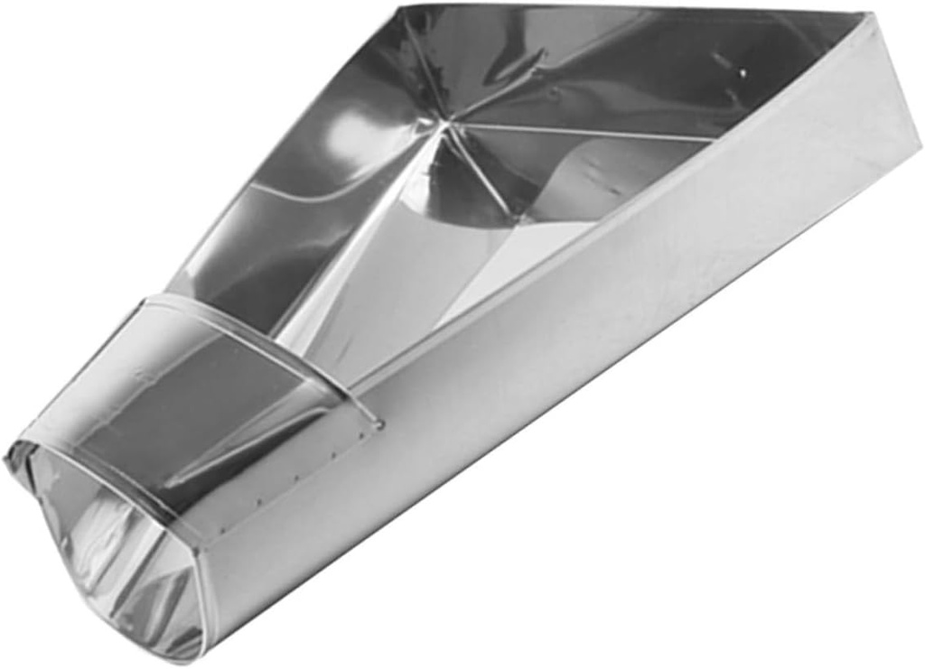 GLEAVI Stainless Steel Fried Chicken Packing Scoop Versatile Food Shovel for Home and Commercial Use Ergonomic Handle and Easy to Clean for Bagging French Fries