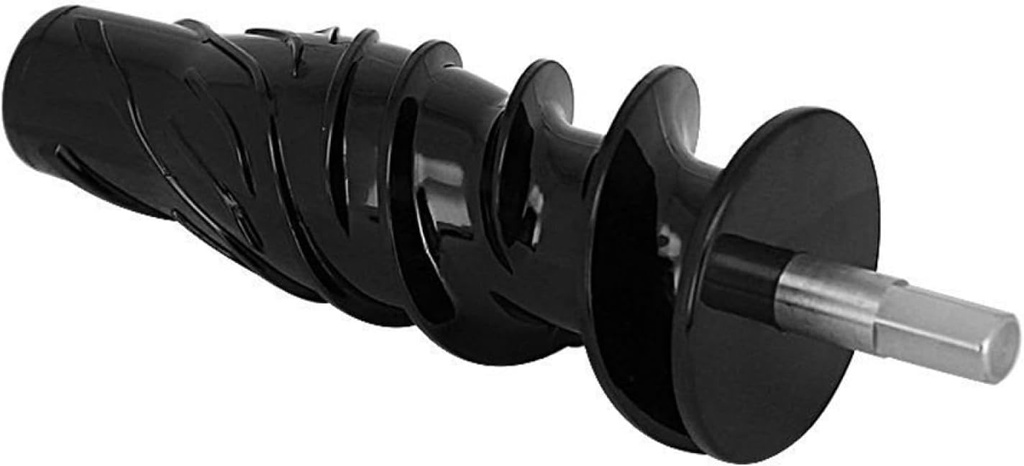 SEIWEI 8006 Juicer Replacement Parts Compatible with Omegae 8008 8007 8006 8005 8004, Black Auger, Easy to Clean