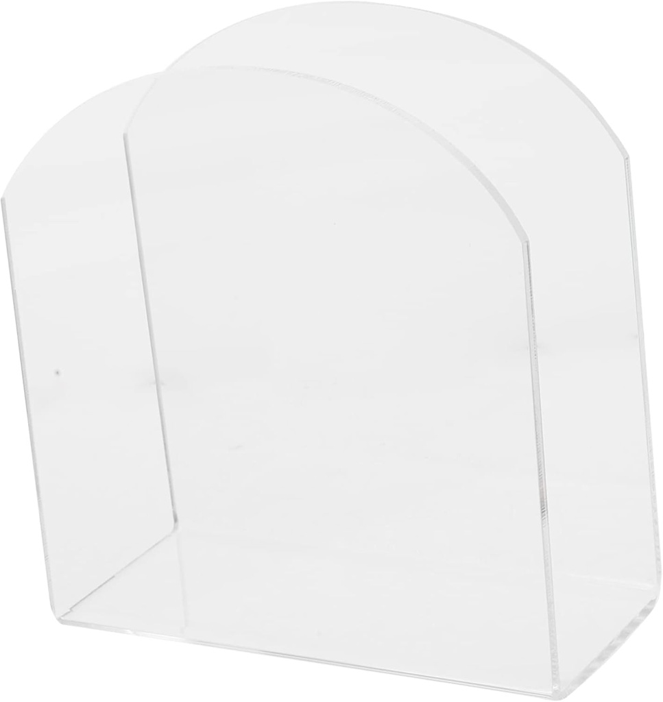 Clear Acrylic Napkin Holder for Table Tissue Stand Delicate Design for Home Bar Restaurant Space-saving Napkin Storage Organizer