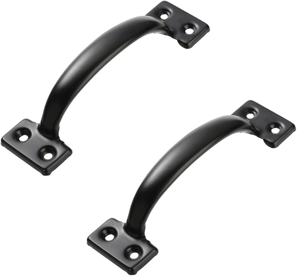 V171 6-1/2" Pulls in Black- 2 Pack