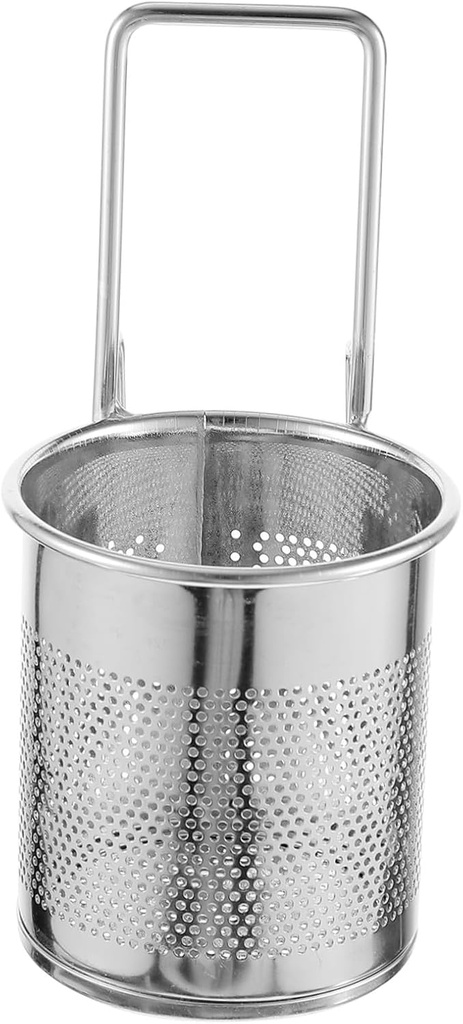Stainless Steel Hot-pot Hanging Basket Handle Mesh Net Strainer for Hot Pot Filtering and Cooking Easy to Clean and Practical Kitchen Wire Basket