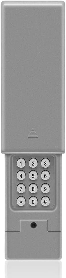 Universal Garage Door Opener Keypad Keyless Entry, Control up to 2 Doors,Works with Chamberlain, LiftMaster, Craftsman, Genie and More
