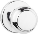 Kwikset 200CV 26 6AL RCS V1 Cove Passage Hall and Closet Door Knob, Polished Chrome