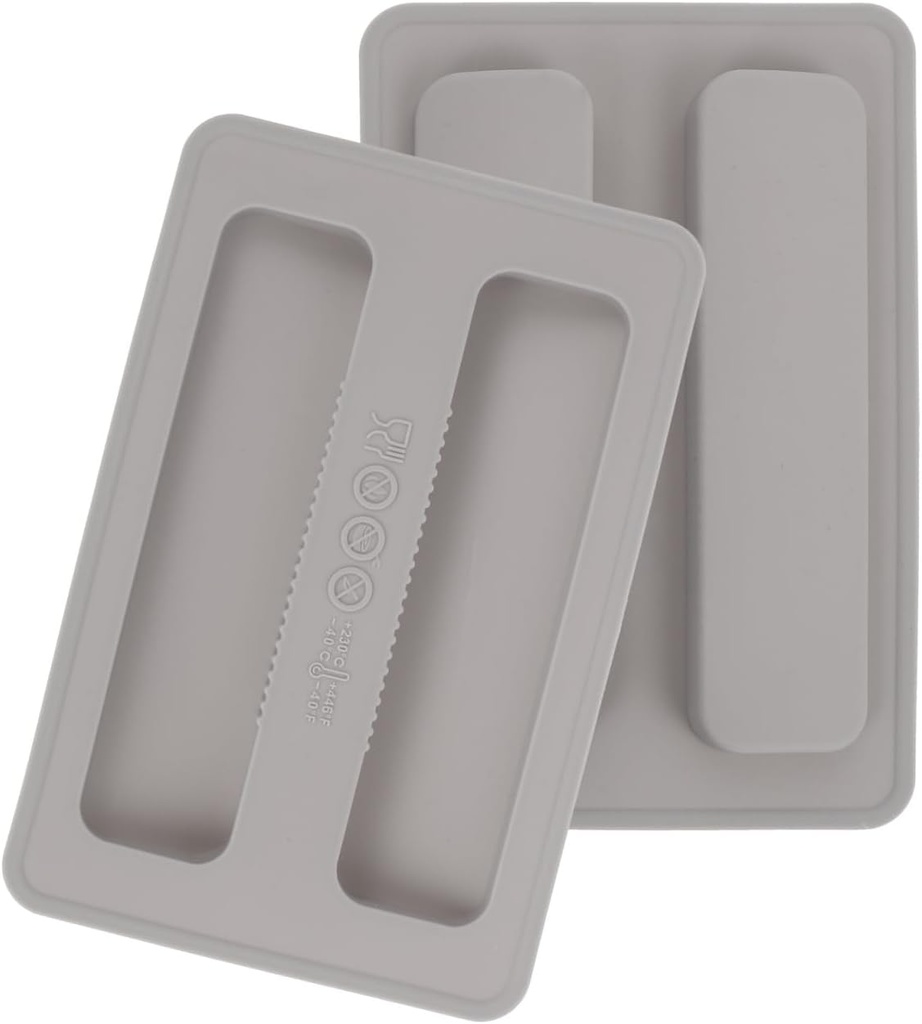 Toaster Cover Set of 2 - Toaster Dust Cover, Silicone Bread Machine Lids, Reusable Top Covers for Toasters 2 Slice, Bread Sandwich Machine