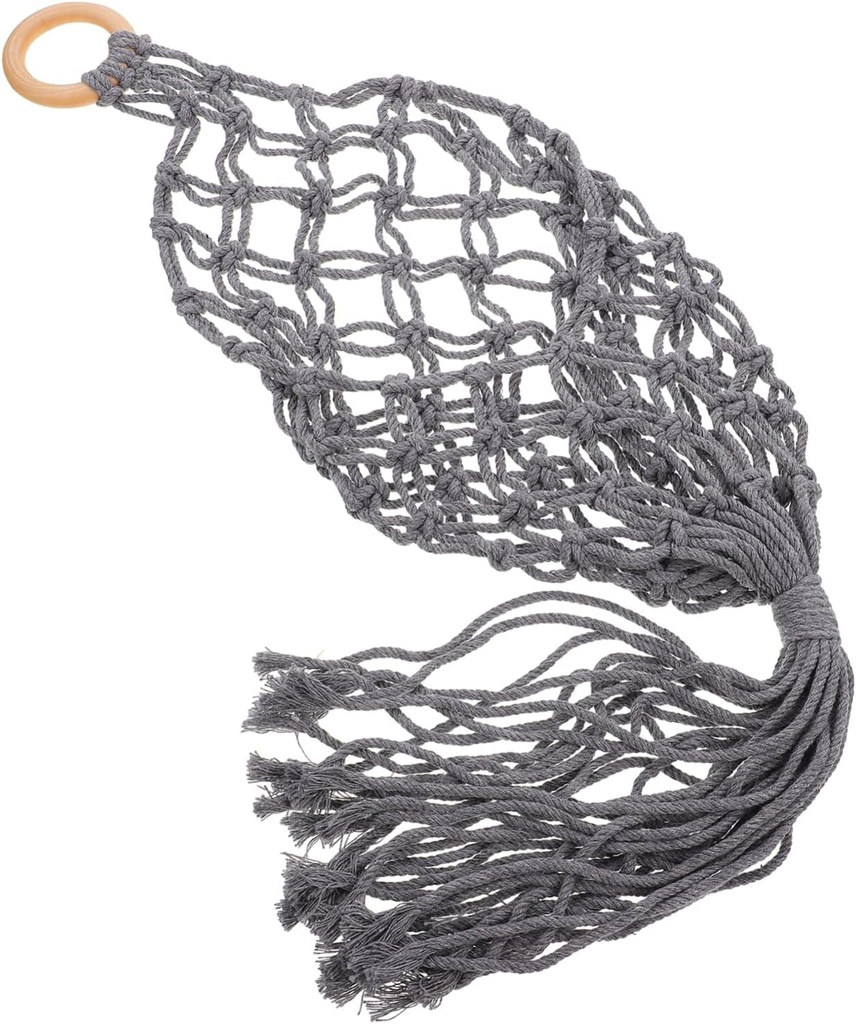 Unomor Unique Hanging Storage Basket Cotton Rope Modern/conventional Style for Kitchen