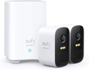 eufy Security, eufyCam 2C 2-Cam Kit, Security Camera Wireless Outdoor, Home Security System, HomeKit Compatibility, 1080p HD, IP67, Night Vision, Motion Only Alert, No Monthly Fee