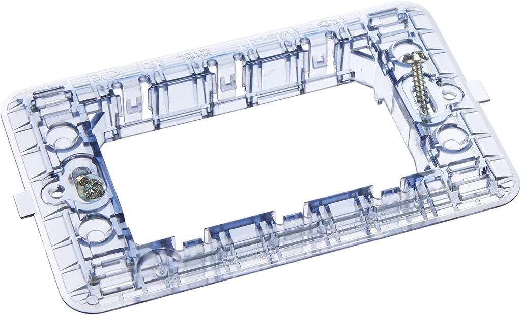 BTicino S503SA/1F Plate Holder, Transparent