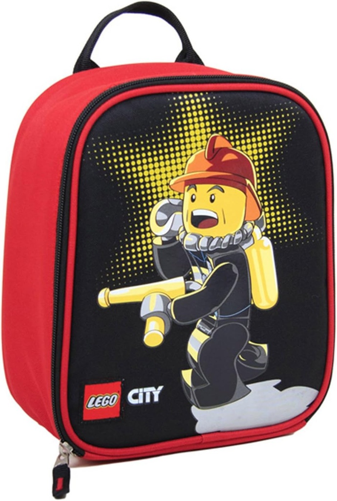 LEGO City Fire Chief Vertical Lunch, Red, One Size