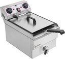 24.9 QT Butterball Electric Turkey Fryer,Stainless Steel Double Tank Deep Fat Fryer with Removable Baskets and Thermostats,Silver