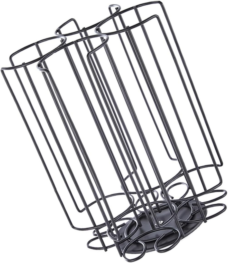 LIFKOME Home Essential Capsule Rack Holder Rotating Storage Rack Large Capacity for Coffee Capsules Office Kitchen Use