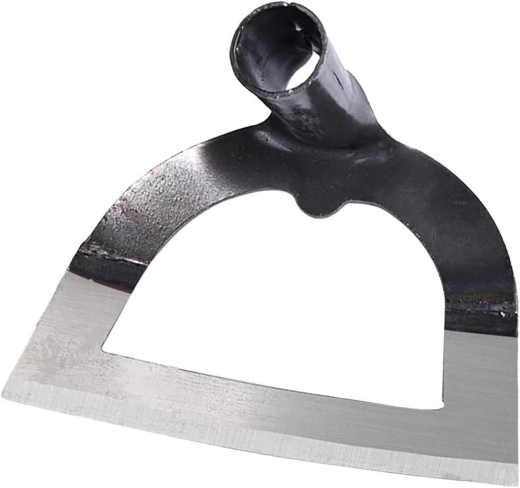 POPETPOP Heavy Duty Stainless Steel Garden Hoe Tool for Weeding and Cultivating Durable Gardening Hand Tool for Backyard and Vegetable Gardens