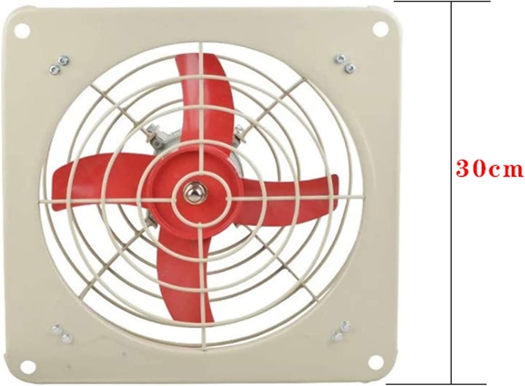 Exhaust Fan, Muffin Fan, Explosion-Proof Axial Fan Exhaust Strong Ventilation Fan Exhaust Shutter