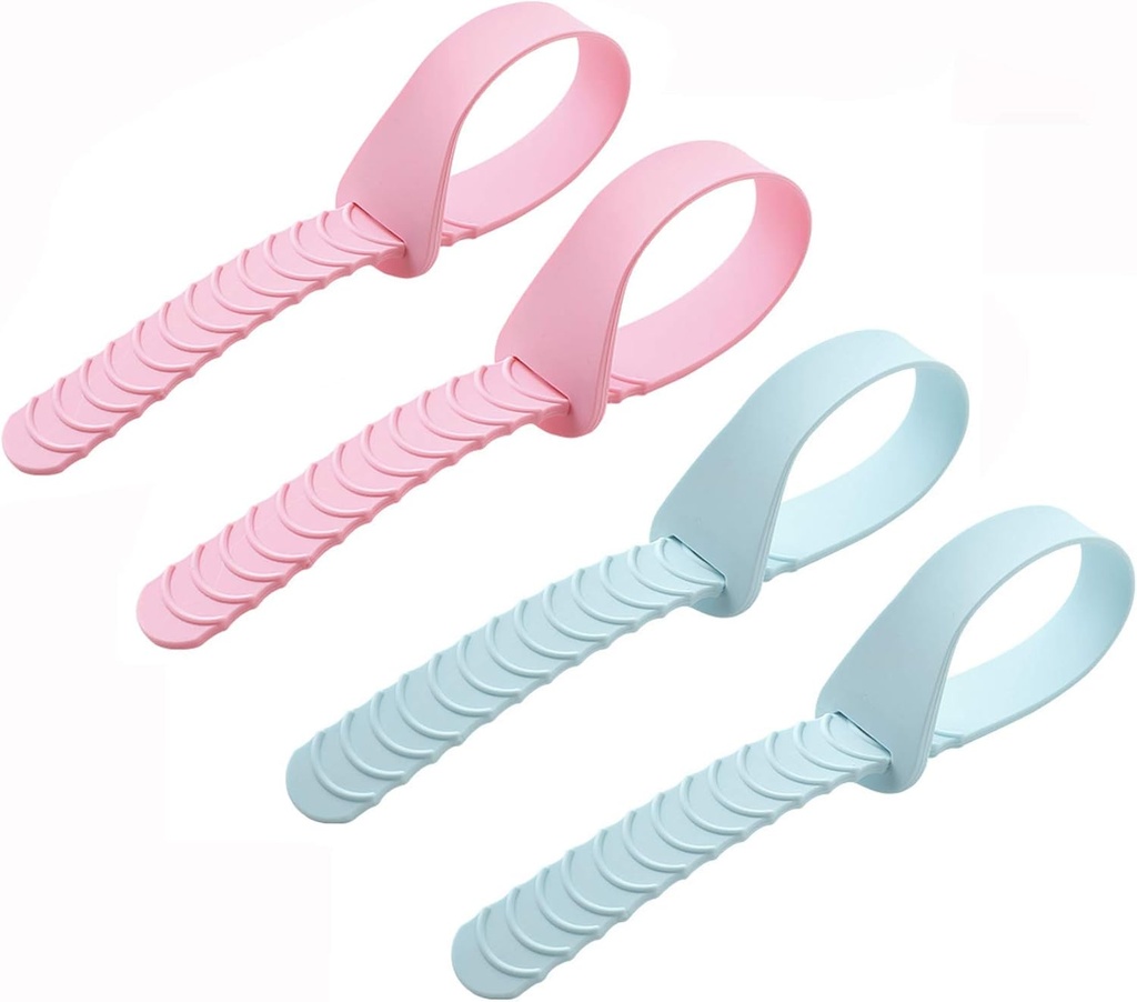 4 Pack Fashion Toilet Seat Lifter,Avoid Touching Toilet Seat Handle Seat Cover Lifter,Handle Hygienic Clean, Toilet lid handle,Adhesive,Hygiene(Two-Color)