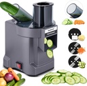 Electric Food Processor 4 IN 1 Vegetable Dicer Slicer Shredder Commercial Home Use, Heavy Duty Vegetable Chopper, 100W 110V