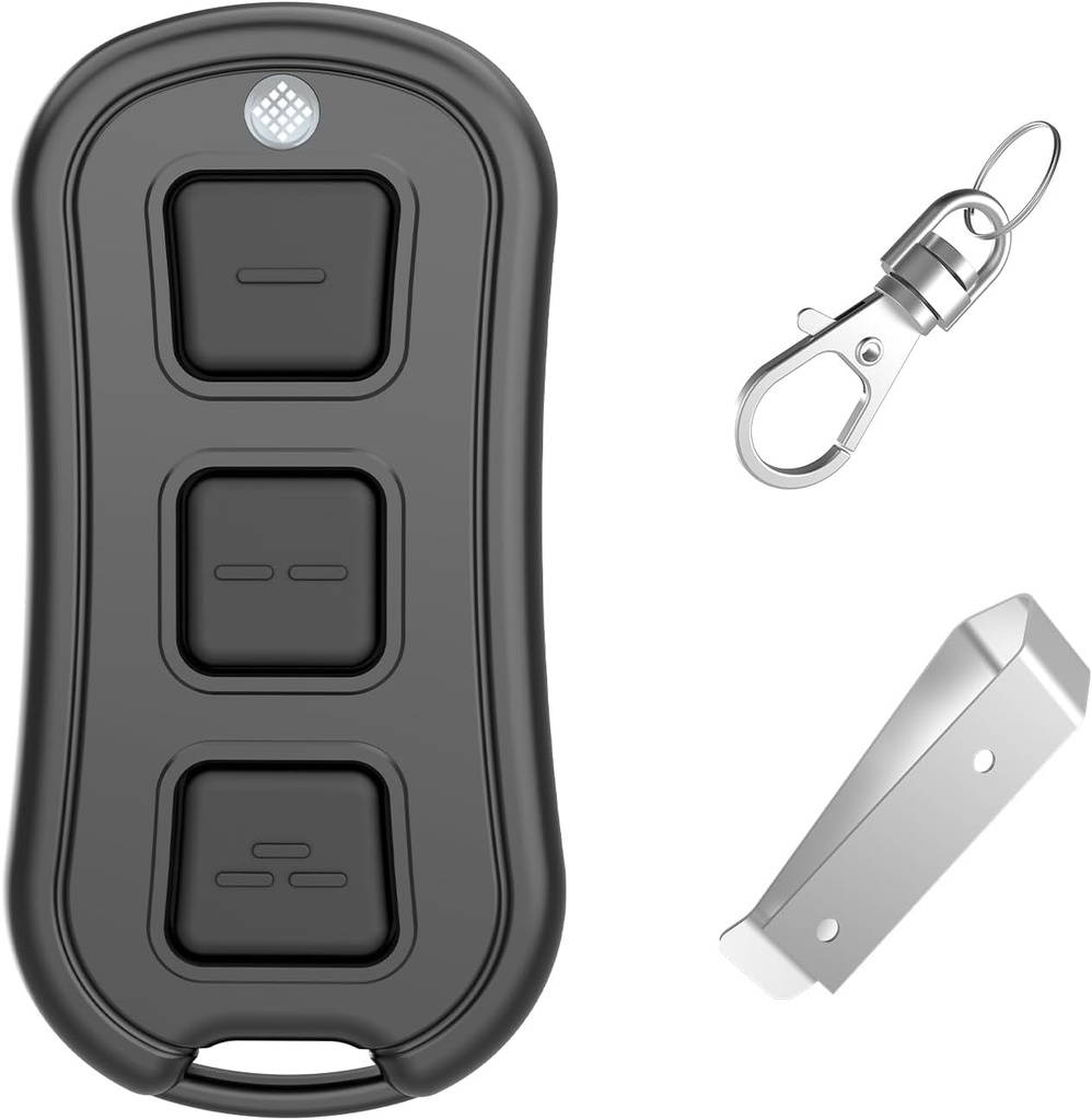 Universal Garage Door Opener Remote，Replacement for Liftmaster Chamberlain Craftsman 893max 890max 373lm 973lm 893lm 81lm，Openers with Green Orange Red Purple Yellow Learn Button.