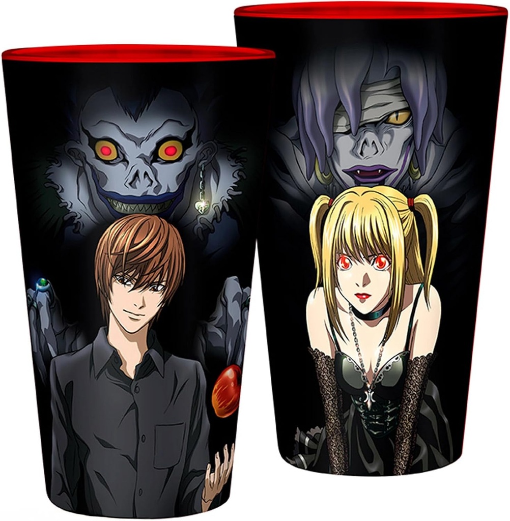 ABYSTYLE Death Note Light & Misa 400ml Glass