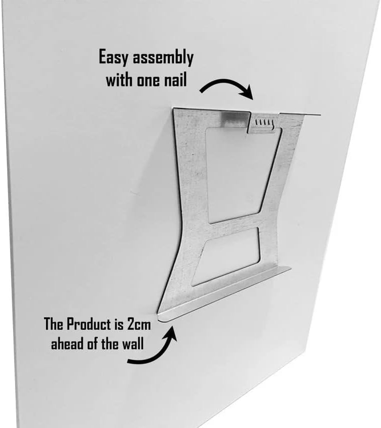 DEKADRON Geometric Design 123 Set Of 3 Wall Decor, Glass Wall Art, Frameless Free Floating Tempered Glass Panel, Living Room Decoration (17.7”W x 25.6”H – 45x65cm Each Piece)