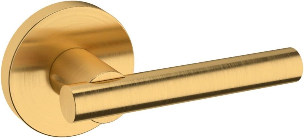 Baldwin 5137044PASS 5137.Pass 5137 Passage Door Lever Set with 5046 Rose from The Estate Collection