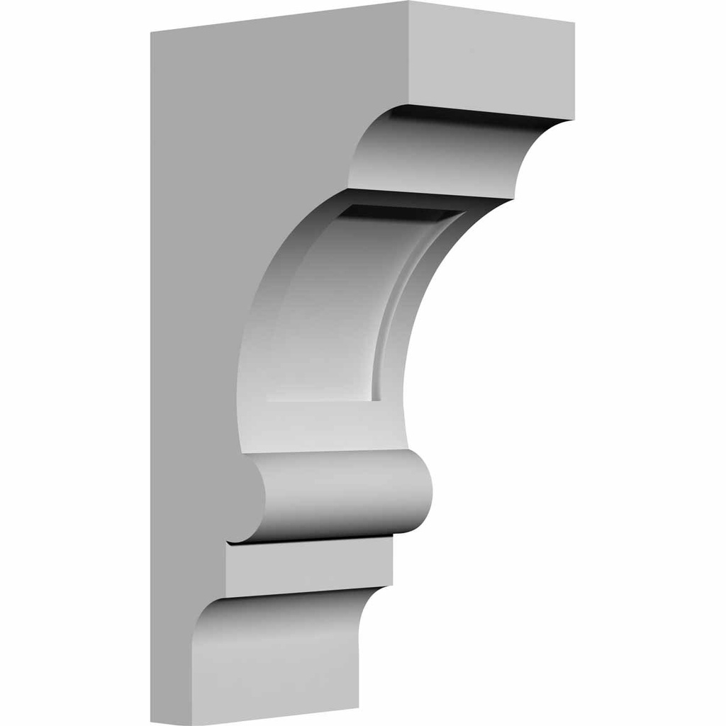 Endurathane Diane Bracket, 4"W x 5 1/4"D x 10"H, Factory Primed (2-Pack)