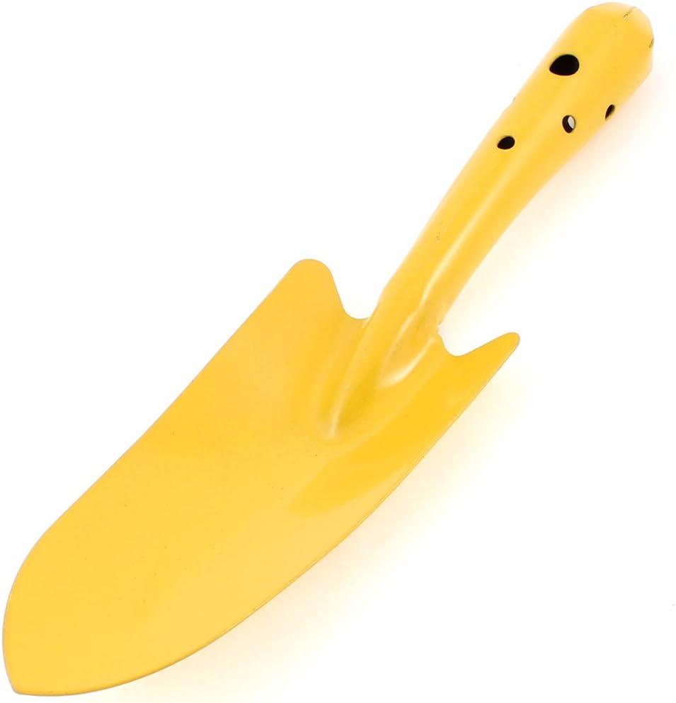 Yellow Metal Gardening Yard Hand Gardden Trowel Shovel Handle Tool (id: c04 410 d56 d1d 748
