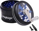 2.5 inch Large Grinder Kitchen Helper(Black-Blue)