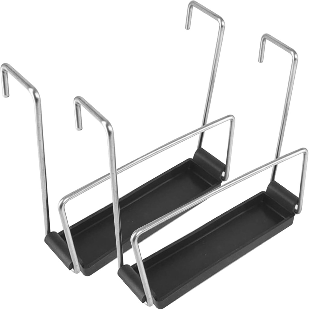 Crock Pot Lid Holder, 2PCS Hand Free Slow Cooker Lid Holder with Silicone Sink, Stainless Steel Lid Holder While Cooking, Pot Lid Holder with Hook Slow Cooker Lid Holder Crock Pot Lid Holder Lid Hold