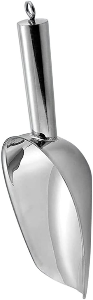 Stainless Steel Ice Scoop Ring Candy Scooper Household Food Scoop Kitchen Ice Scooper Dishwasher Safe