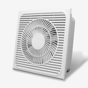 Exhaust Fan Kitchen Embedded Ventilating Fan Nine-Leaf Integrated Ceiling Cooling Air Exhaust Fan Ultra-Thin Frequency Conversion Three-Speed Ventilation Fan, 8W Vent Fan/Exhaust Fans