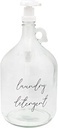 Darware Laundry Pump Soap Dispenser: Liquid Detergent Gallon Glass Pump Bottle