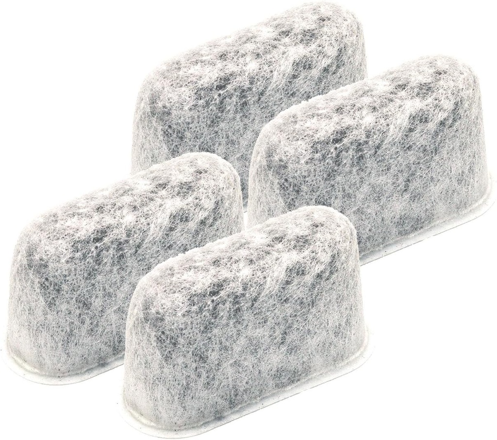 Blendin Charcoal Water Filter, Compatible with All Cuisinart Coffee Makers DCC-RWF (4 Pack)