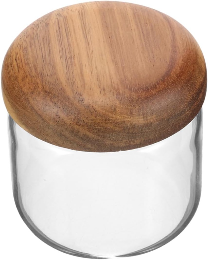 Glass Sealed Jar Food Storage Container for Tea Cookies Honey and More Design Excellent Sealing Performance for Home and Kitchen Use