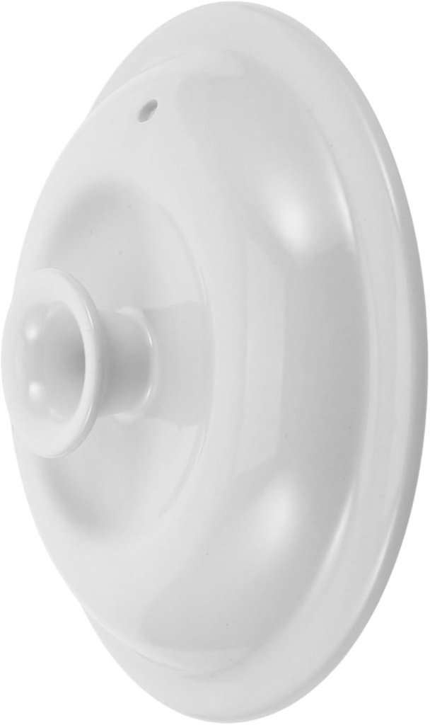 Ciieeo Replacement Ceramic Pot Lid Round Lid for Slow Cooker Cover Heat Retention