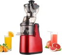 TsoLay Commercial Electric Slow Juicer, Stainless Steel Citrus Squeezer with Reverse Function, Automatic Separation of Residue Juice, Easy to Clean, for Citrus Orange Fruit Vegetable