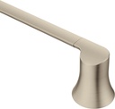 Moen YB0218BN Doux 18-Inch Single Towel Bar, Brushed Nickel