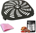 7QT Air Fryer Grill Pan for Gourmia GAF798 Air Fryers, Premium Air Fryer Crisper Tray Grill Plate Insert Grate Rack Grid Shelf for Gourmia 7QT Air Fryers, Nonstick, Dishwasher Safe
