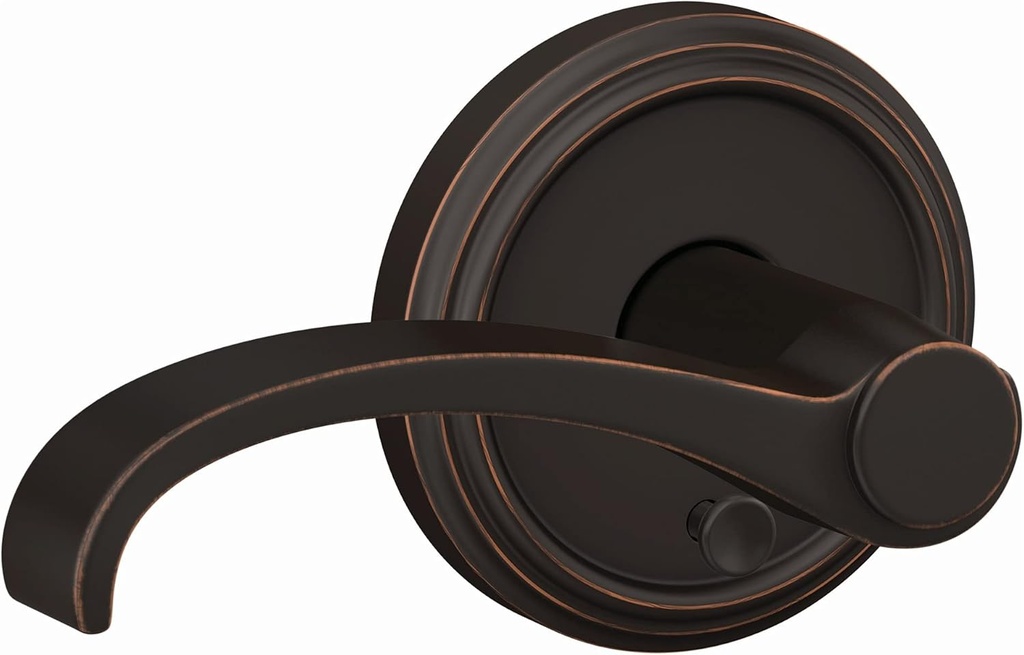 Schlage FC21WIT716IND Schlage FC21-WIT-IND Custom Whitney Passage or Privacy Door Lever Set with Indy Trim