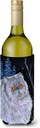 Caroline's Treasures SS8402LITERK Starry Night Cat - Persian Wine Bottle Hugger Bottle Cooler Sleeve Hugger Machine Washable Collapsible Insulator Beverage Insulated Holder