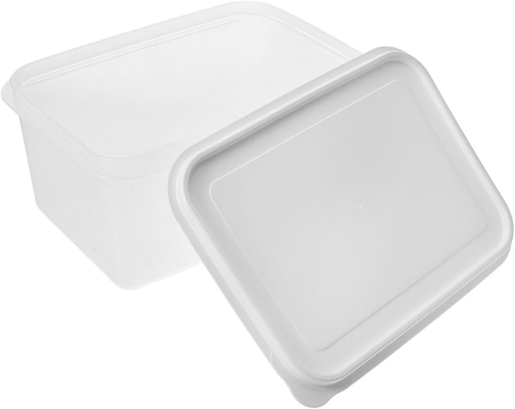 Lidded Proofing Box Container for Bread Pizza Rising Reusable Kitchen Storage for Home Baking Easy to Clean Compact Design