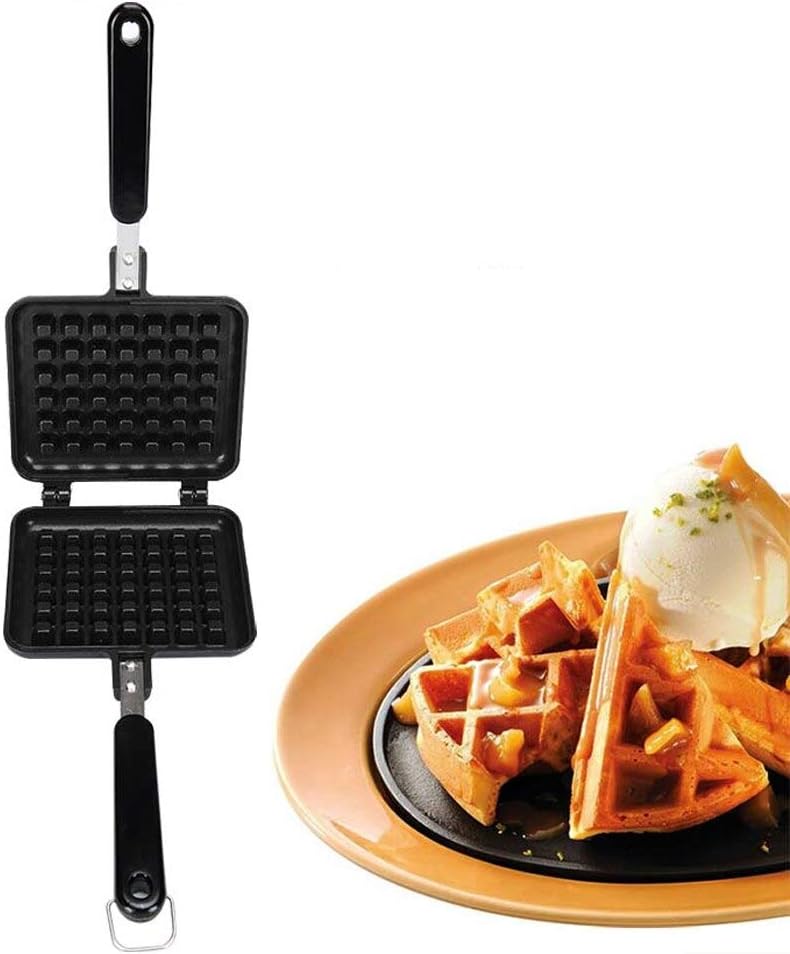 Sandwich Maker，Waffle Maker ， Multifunctional Sandwich Maker ， Non-Stick Cake Waffle Mold Maker ， Diy Muffins Mould Bakeware Machine Kitchen Tool