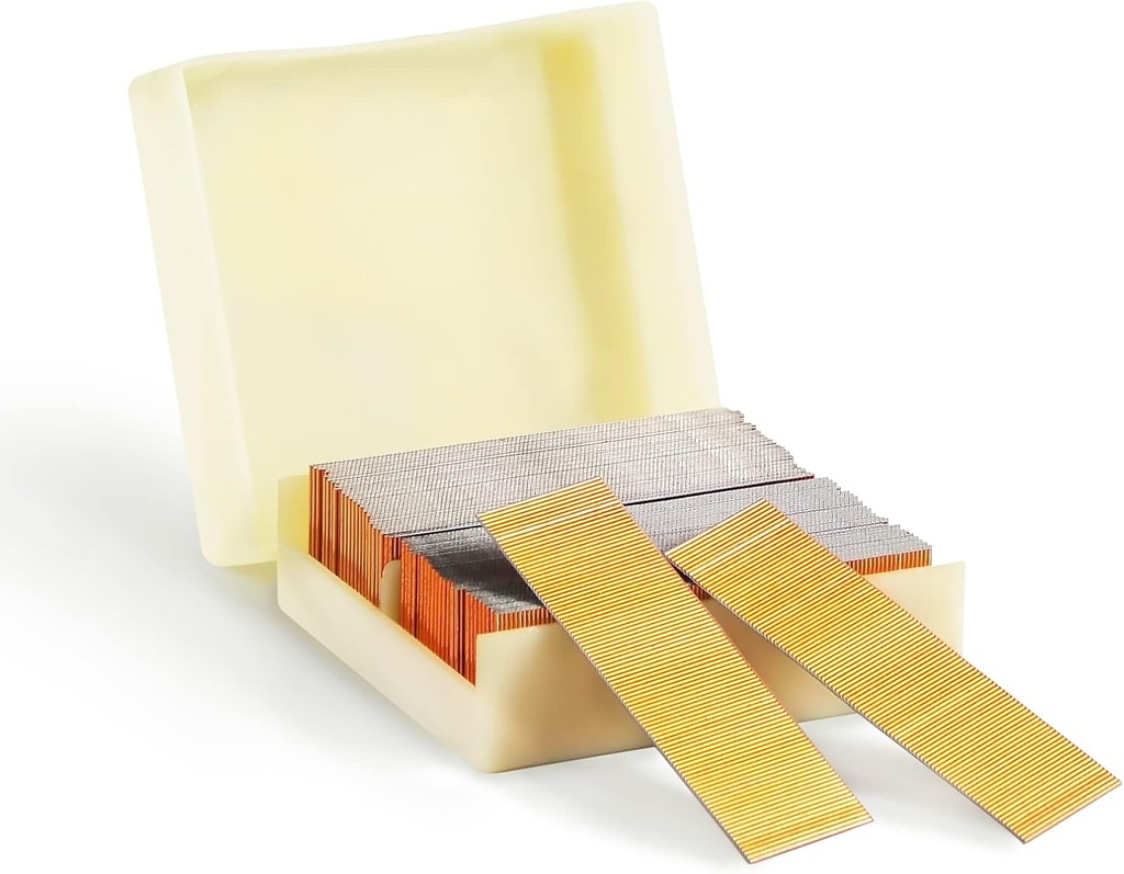 KIMSING 23 Gauge Micro Pin Nails 10,000 PCS/Box, 3/4-inch (20mm) Headless Pins Fits Pneumatic Pin Nailer and Air Power Pinner for Furniture (P620)