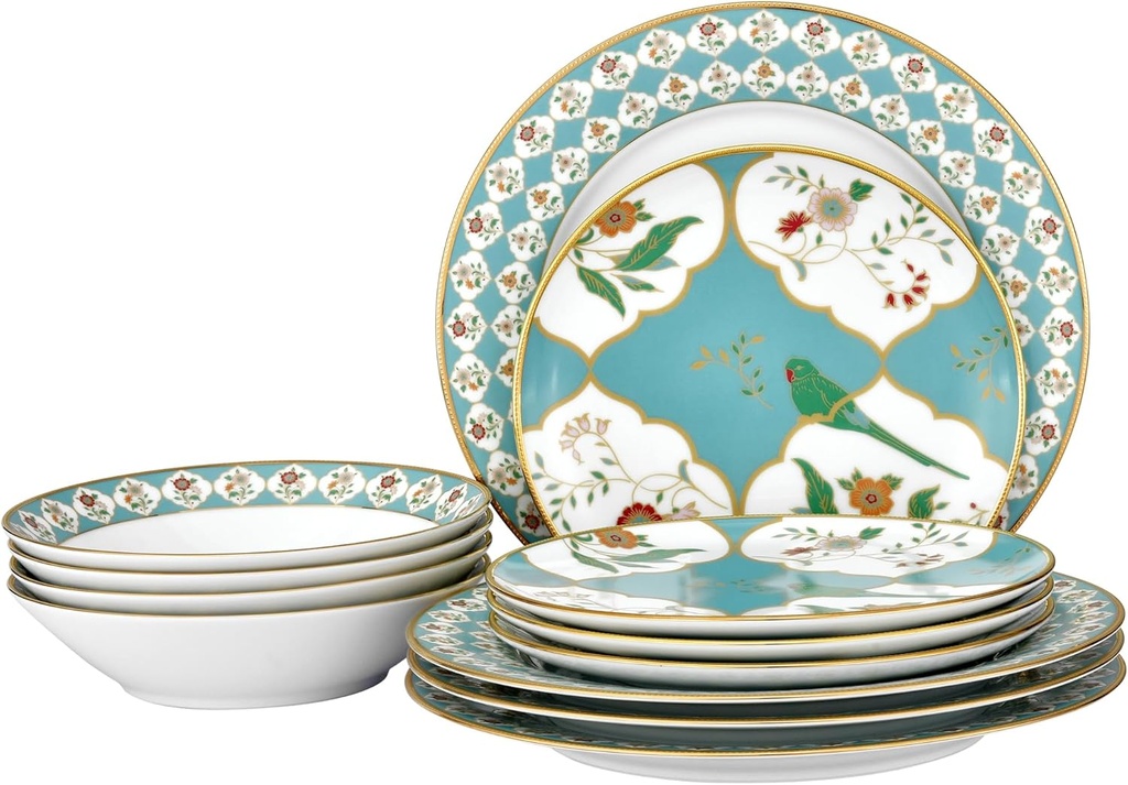 Noritake Lodi's Morning 12-Piece Dinnerware Set, Service for 4