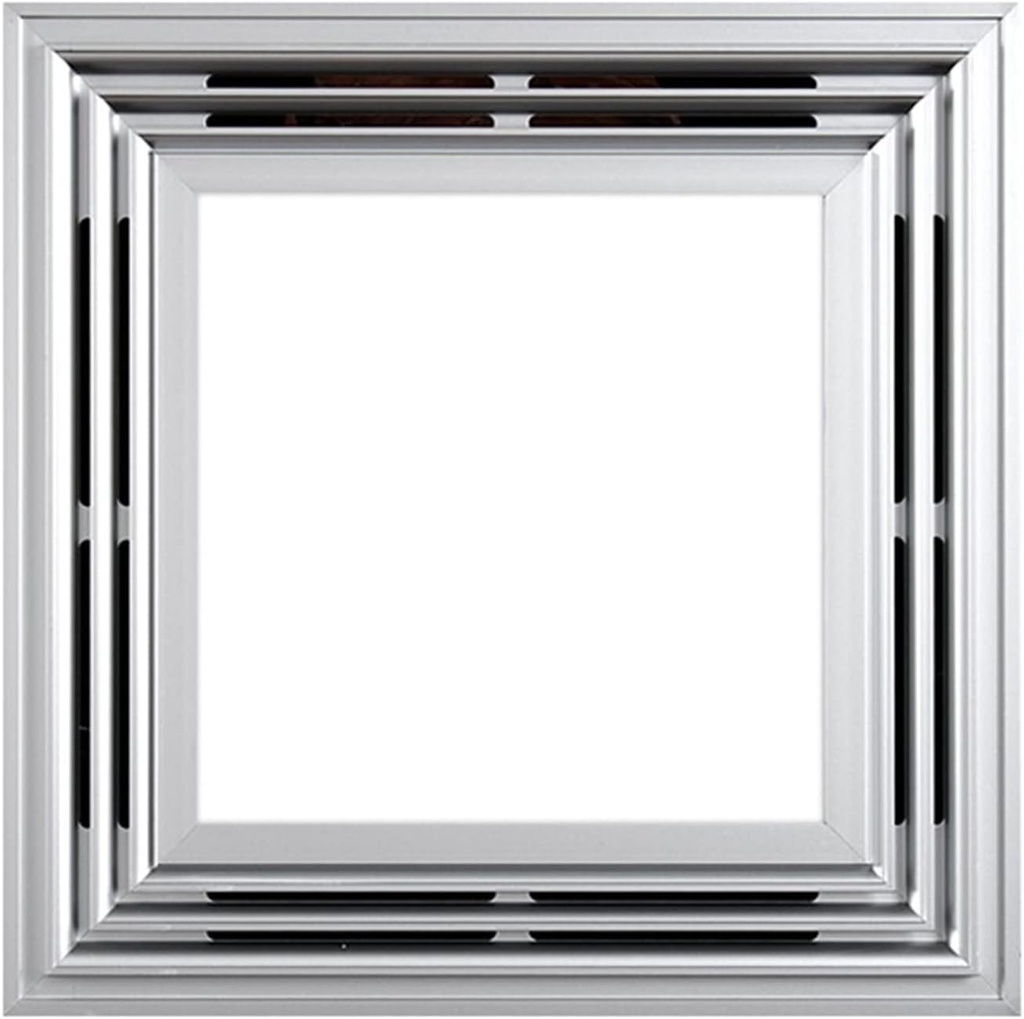 Extractor Fan Integrated Ceiling Ventilation Fan with Lightweight, 2-in-1 Kitchen Extractor Fan with 3-Speed Control, DC Inverter High Performance Ventilation Fan Bathroom Fan