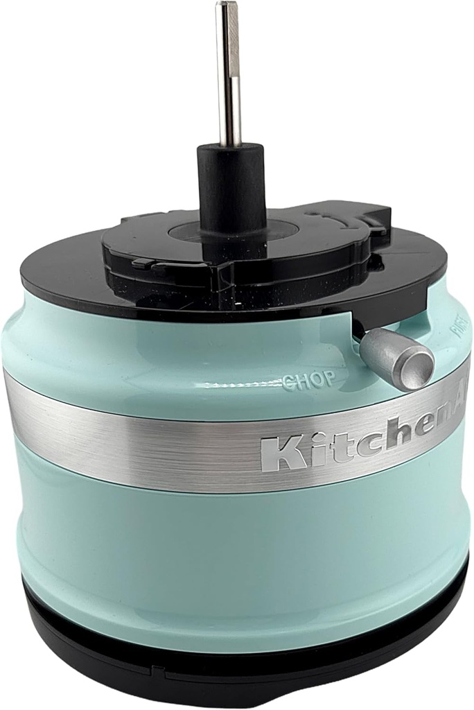Genuine OEM replacement Motor Base compatible with Kitchenaid Food Chopper KFC3516 series/Empire Red (Ice Blue)