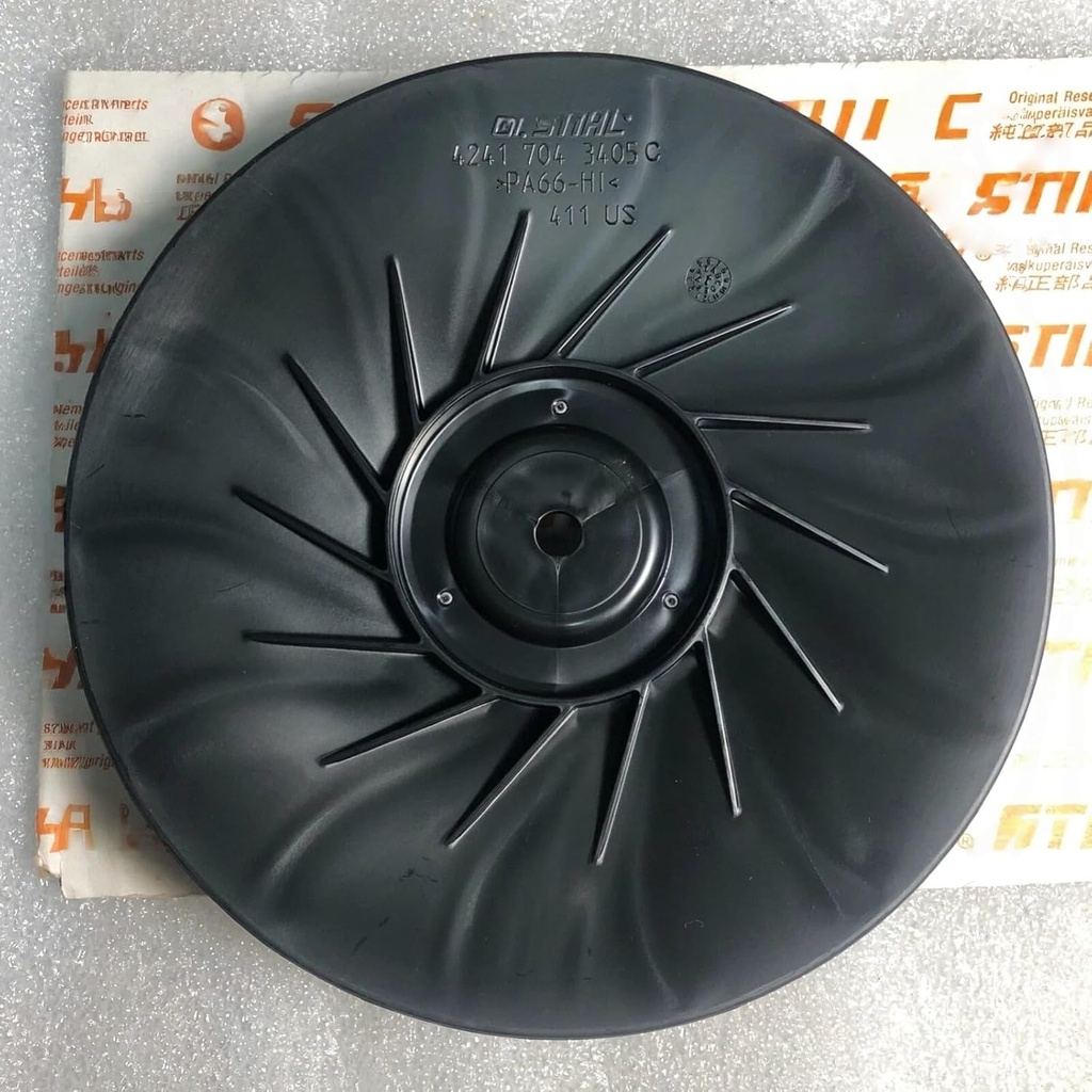NEW Genuine fan impeller 4241 704 3405 br200 bg86c bg56c bg56 bg86 bg86 sh56 sh86,Replacement for STIHL OEM